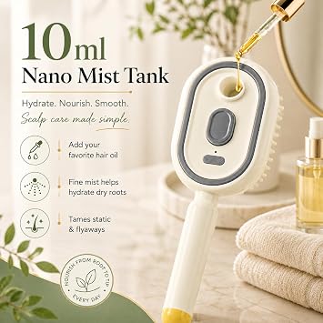 2in1 Spray Hair Brush